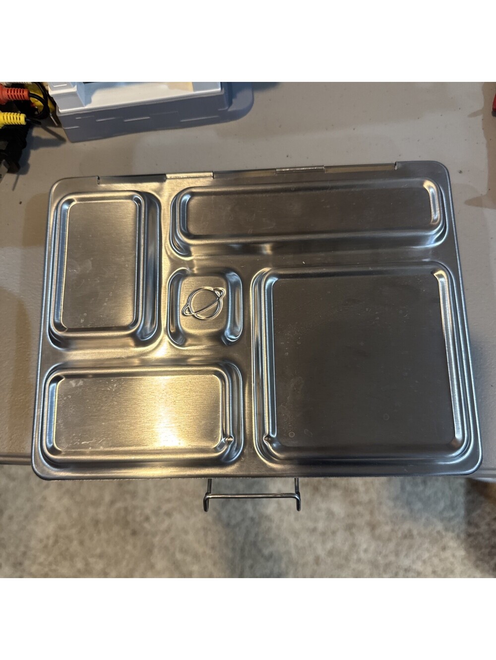 PlanetBox Stainless Steel Lunchbox 5 Compartment Eco Friendly Bento Box